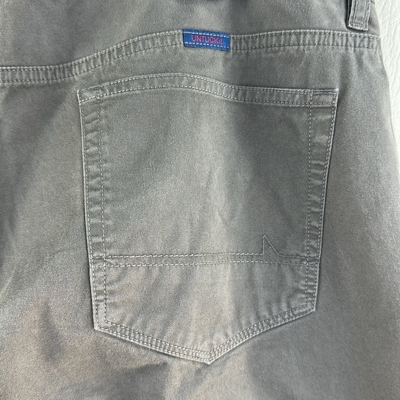 UNTUCKit Five Pocket Cotton Straight Leg Pants - Picture 6 of 9